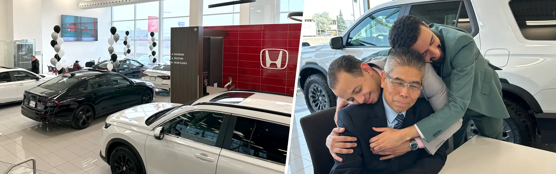 concessionnaire Honda à Montréal la place pour sa Honda