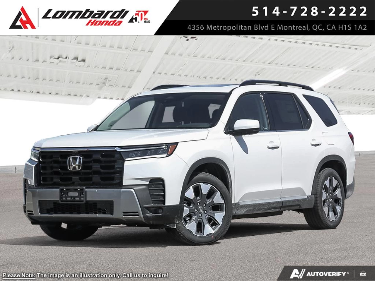 2026 HONDA PILOT TOURING Main Image