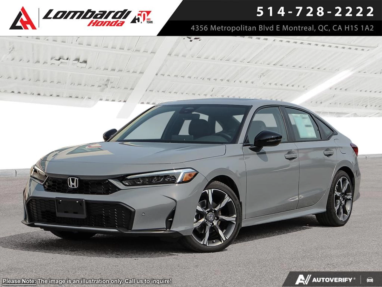 2026 HONDA CIVIC SDN TOURING HYBRID Main Image