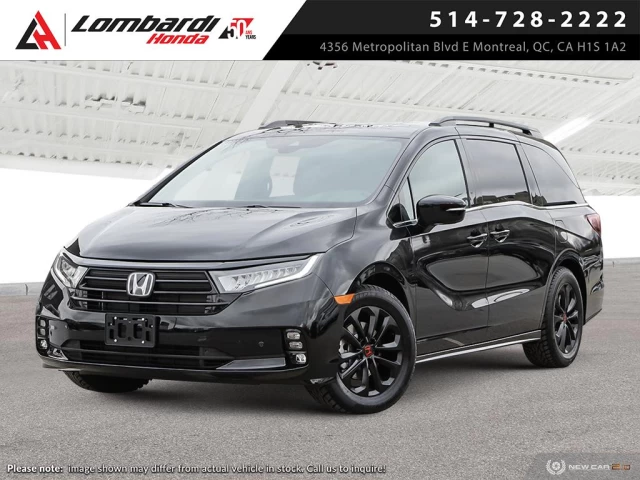 HONDA ODYSSEY BLACK EDITION 2024