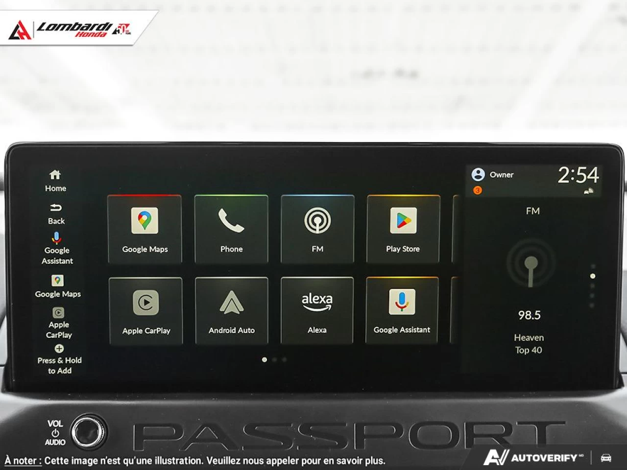 2026 HONDA PASSPORT TRAILSPORT TOURING Image principale