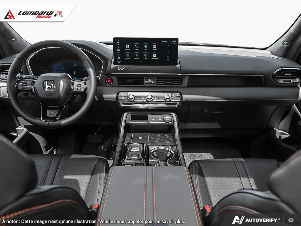 2026 HONDA PASSPORT TRAILSPORT TOURING Image principale
