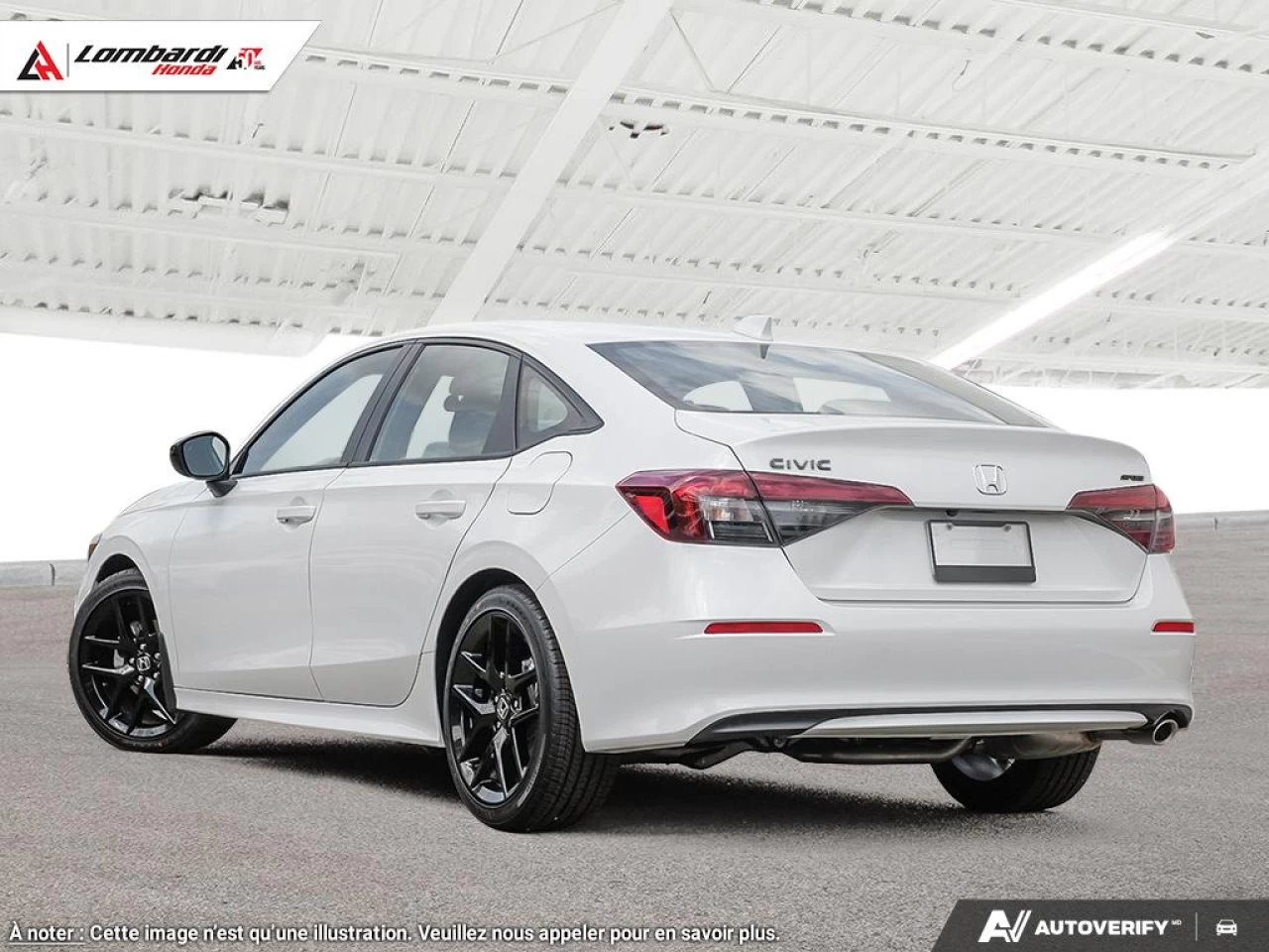 2026 HONDA CIVIC SDN SPORT Image principale