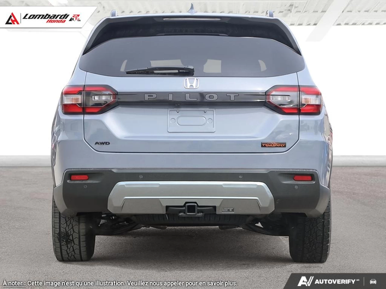 2026 HONDA PILOT TRAILSPORT Image principale
