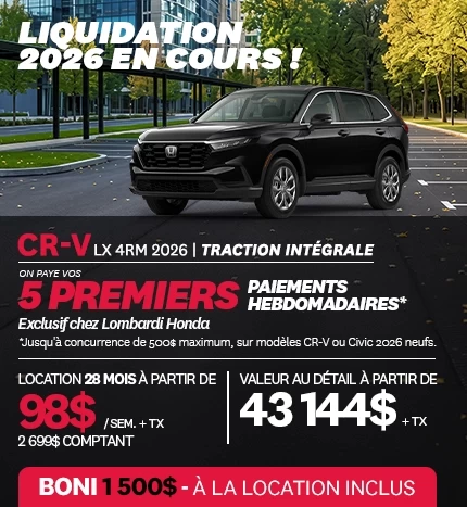 Honda CR-V 2026
