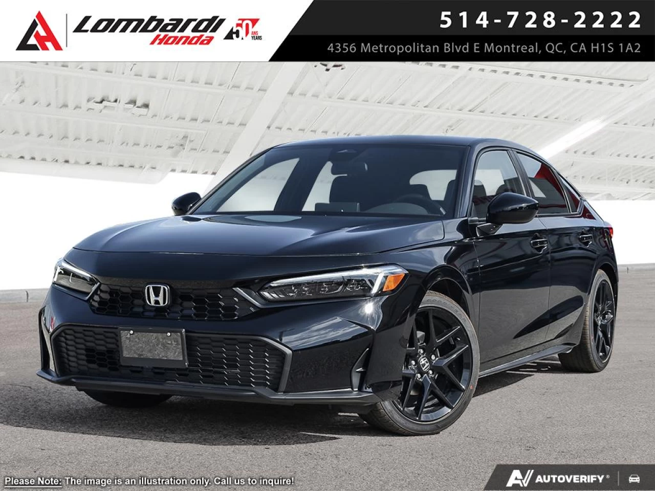 2026 HONDA CIVIC 5D SPORT Image principale