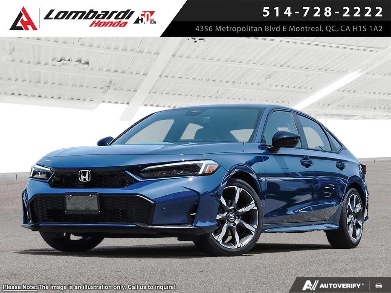 2026 HONDA CIVIC SDN TOURING HYBRID Image principale