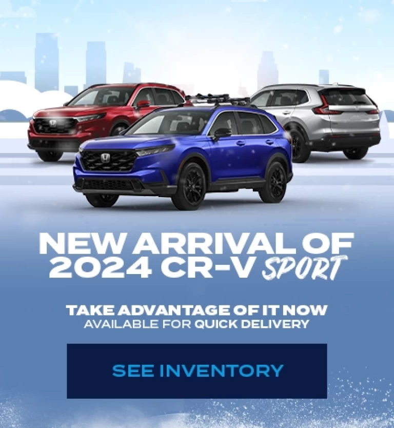 Slide - 0 Nouveau arrivage CR-V Sport 2023