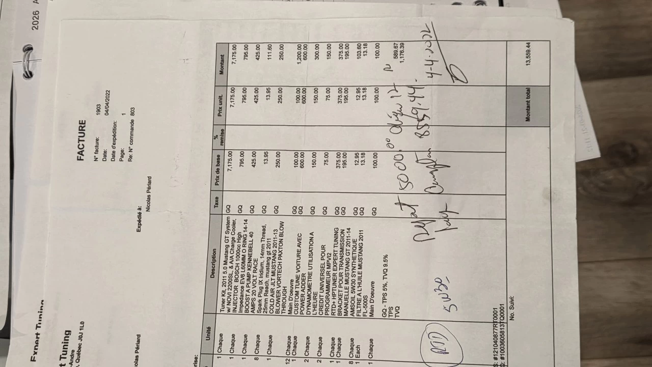 2011 Ford Mustang GT Image principale