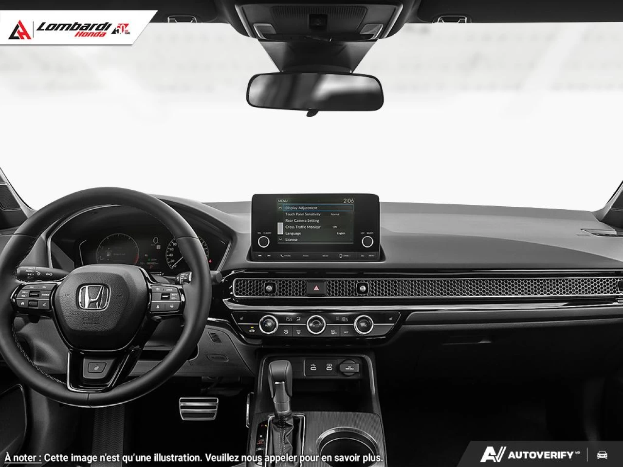 2026 HONDA CIVIC SDN SPORT Image principale