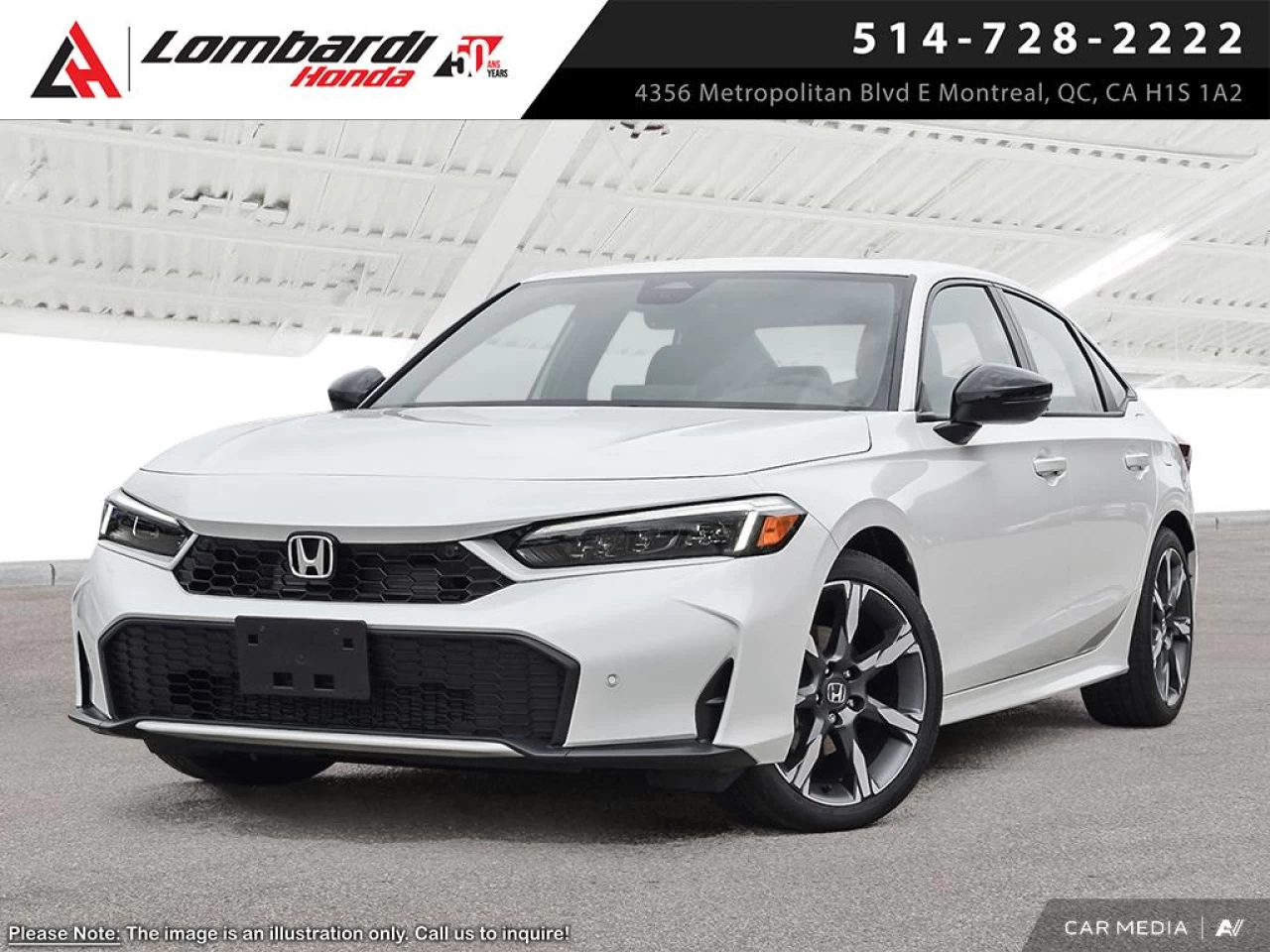 2026 HONDA CIVIC SDN TOURING HYBRID Image principale