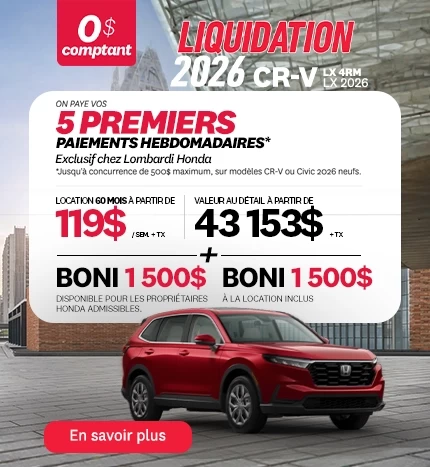 Honda CR-V 2026