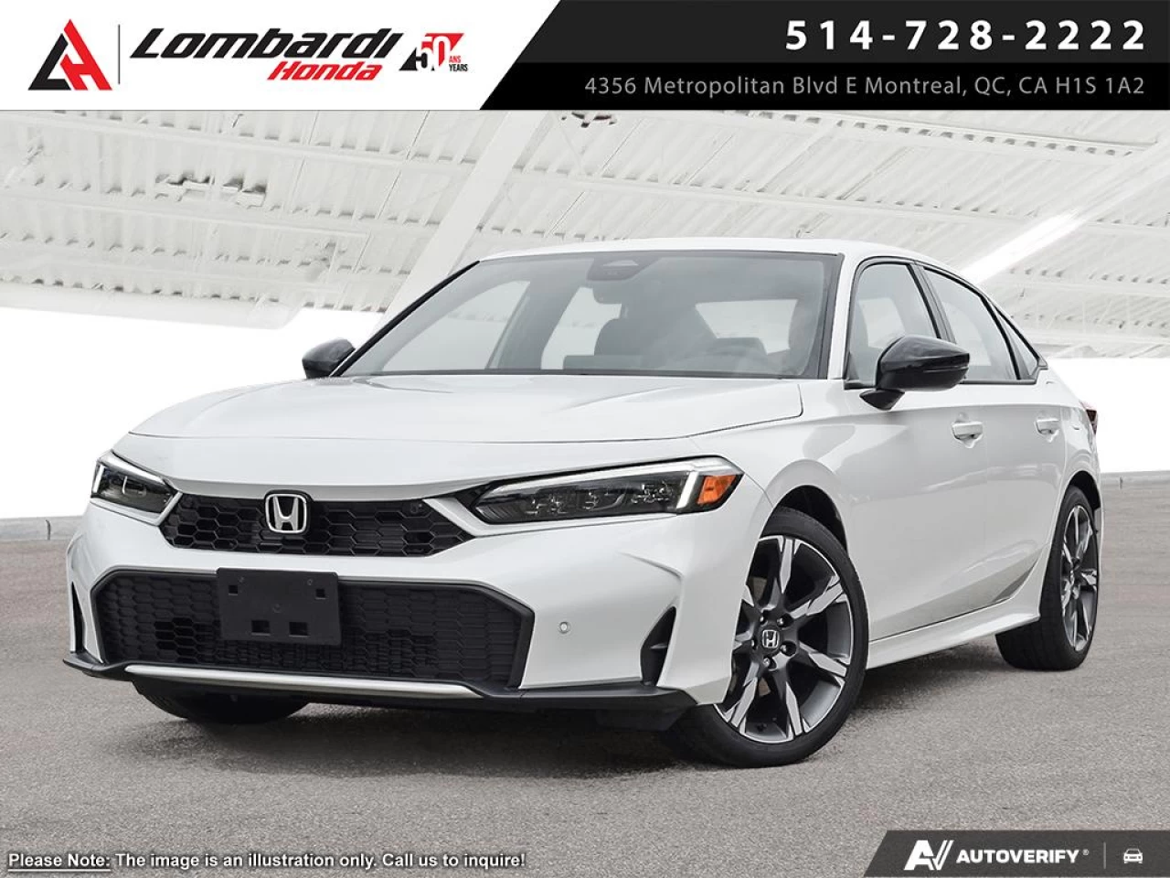 2026 HONDA CIVIC SDN TOURING HYBRID Main Image