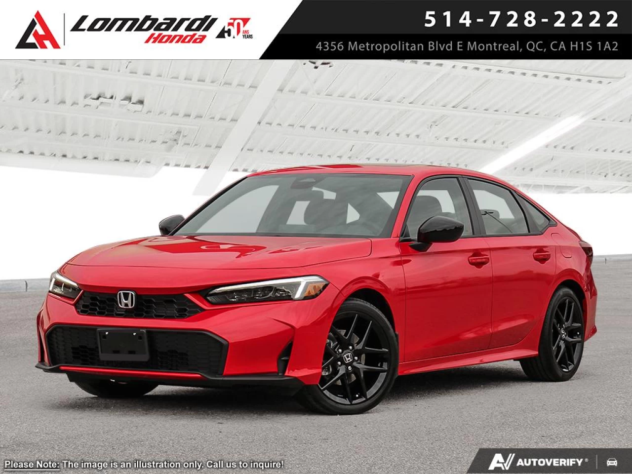 2026 HONDA CIVIC SDN SPORT HYBRID Main Image