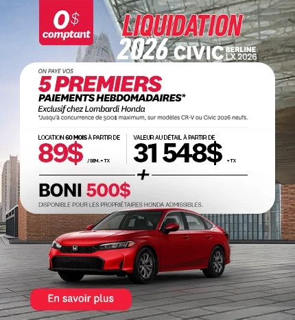 Honda CIVIC 2026
