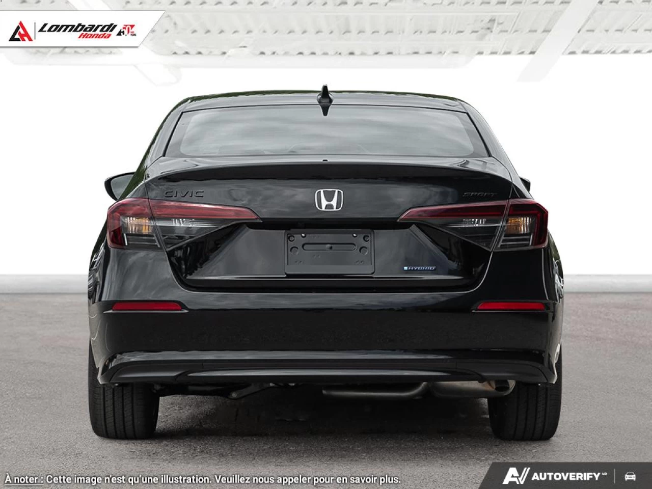 2026 HONDA CIVIC SDN SPORT HYBRID Image principale