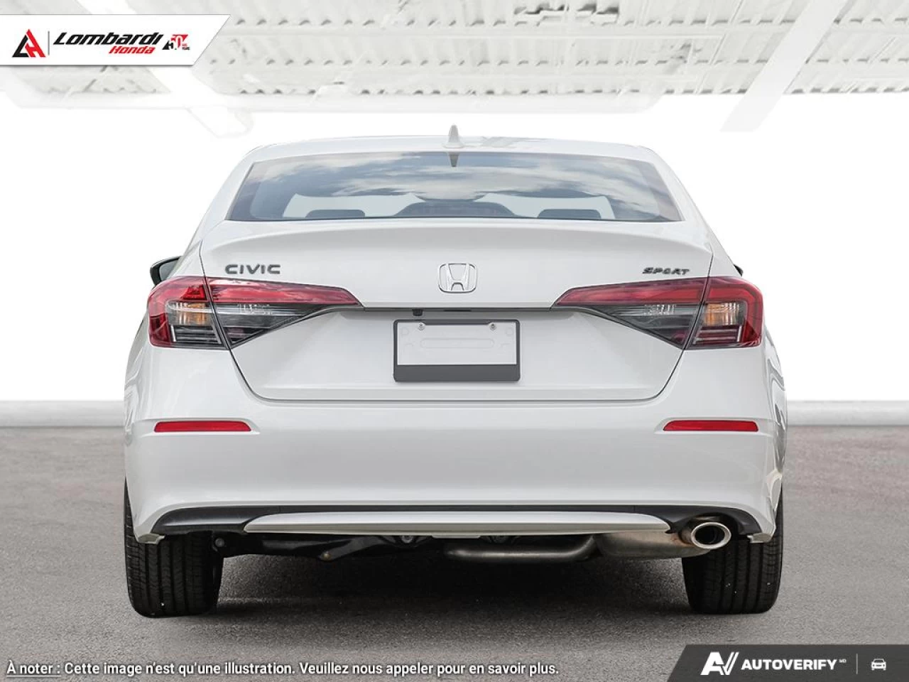 2026 HONDA CIVIC SDN SPORT Image principale