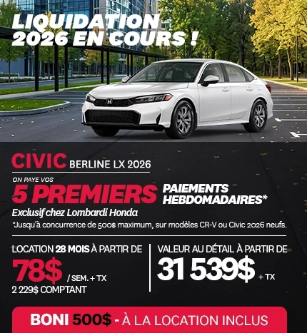 Honda CIVIC 2026