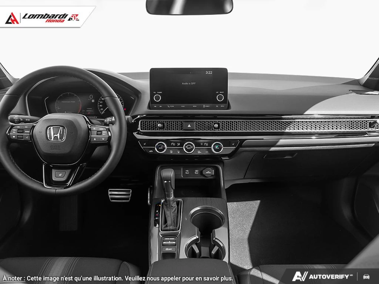 2026 HONDA CIVIC SDN SPORT Image principale