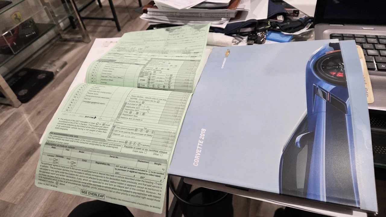 2018 Chevrolet Corvette Z51 2LT Image principale