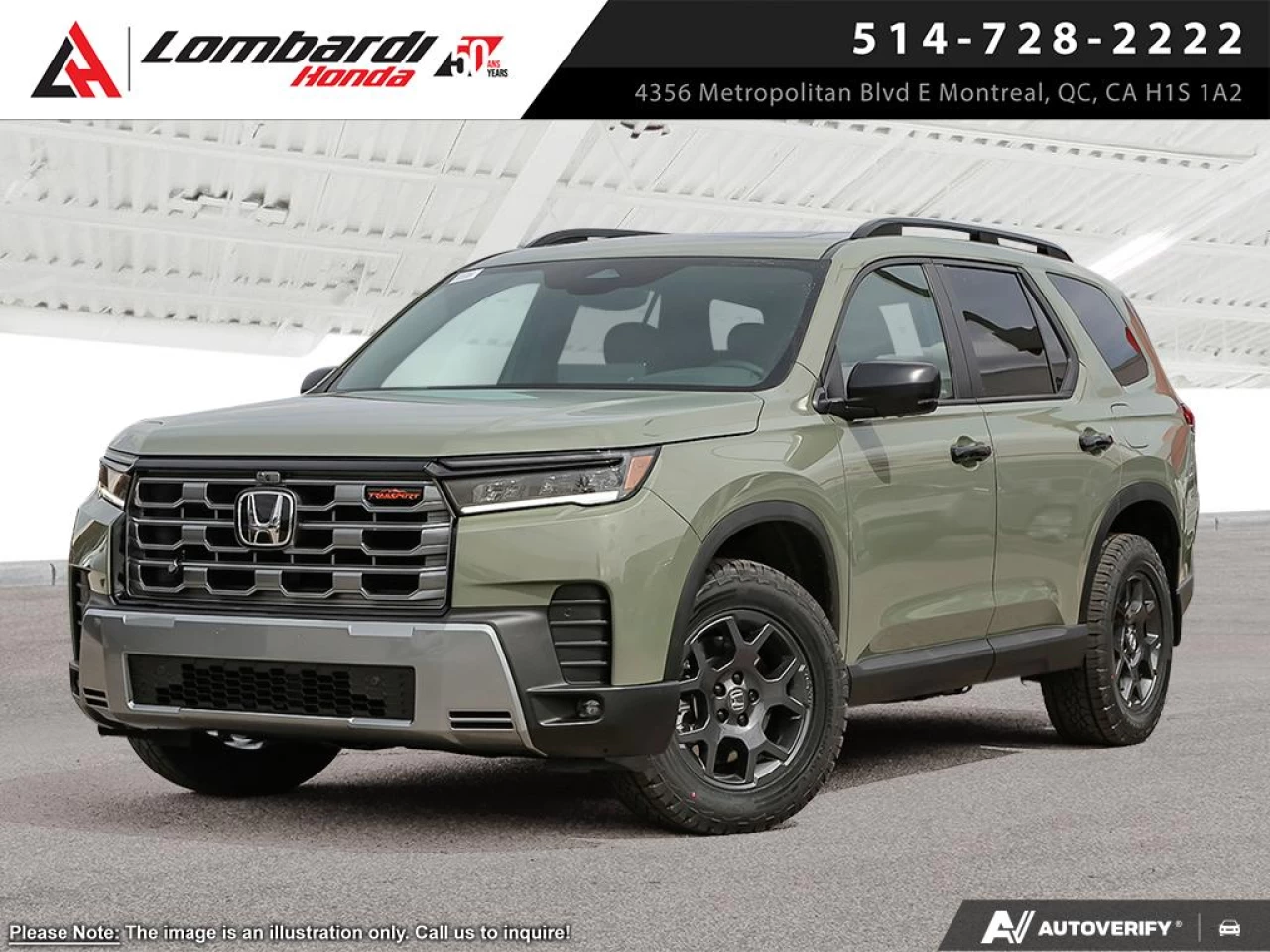 2026 HONDA PILOT TRAILSPORT Main Image