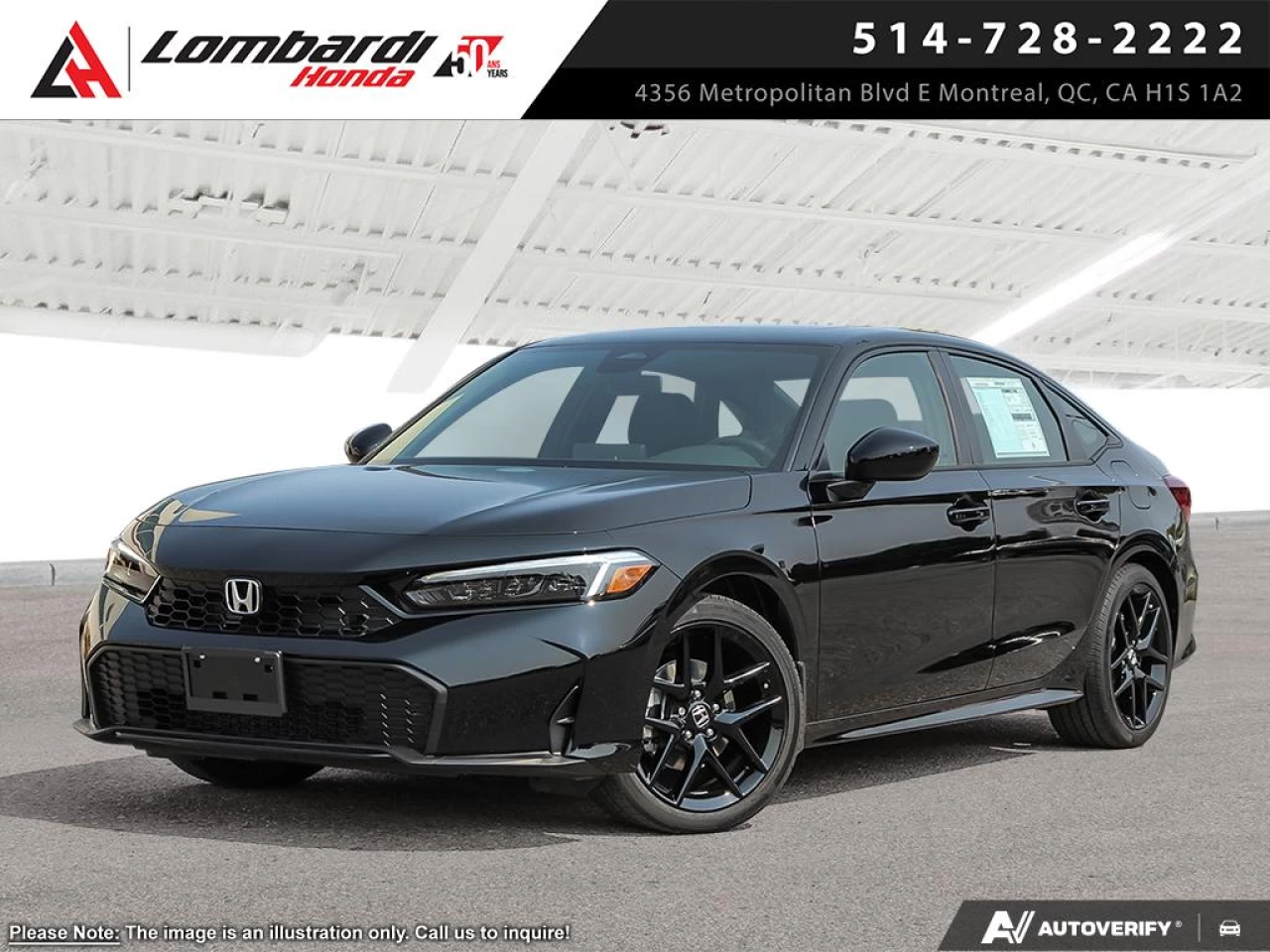 2026 HONDA CIVIC SDN SPORT HYBRID Image principale