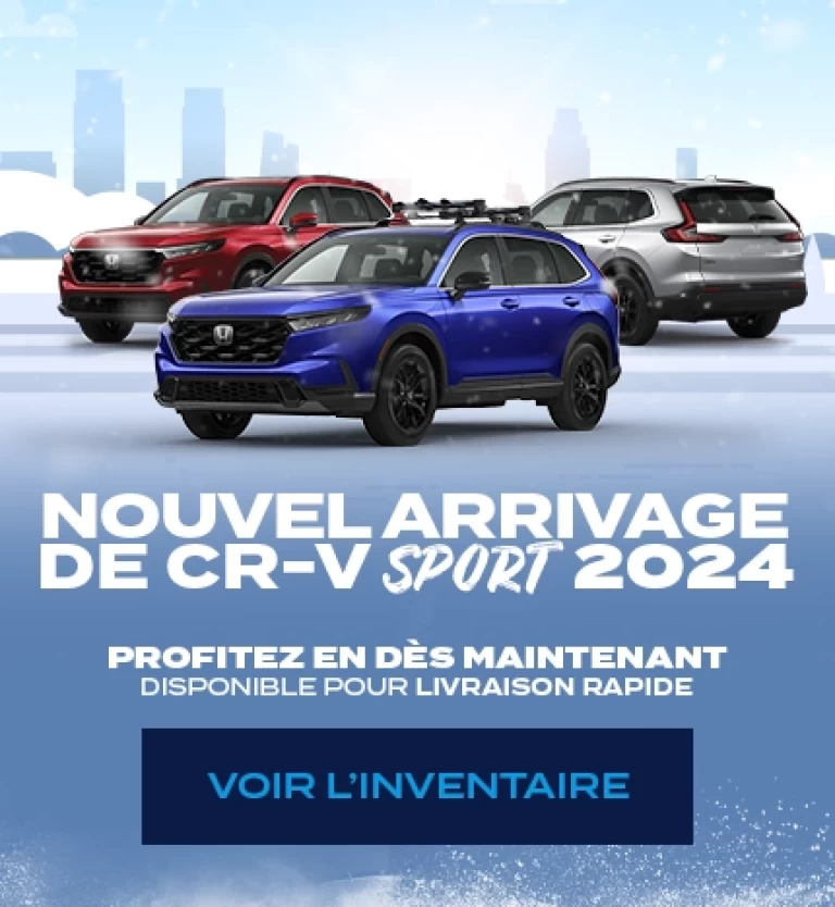 Slide - 0 Nouveau arrivage CR-V Sport 2023
