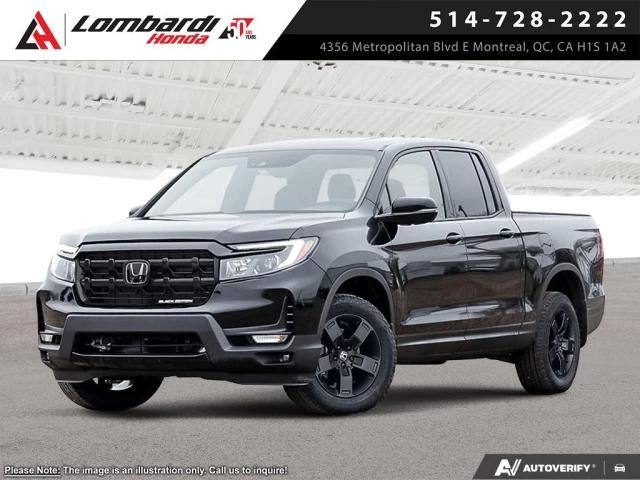 HONDA RIDGELINE BLACK EDITION 2025