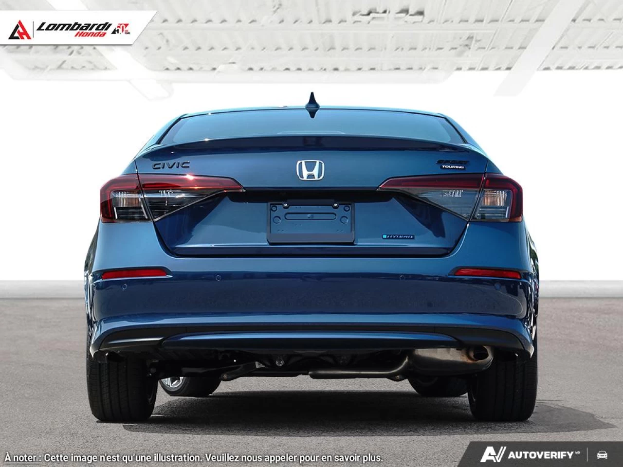 2026 HONDA CIVIC SDN TOURING HYBRID Image principale