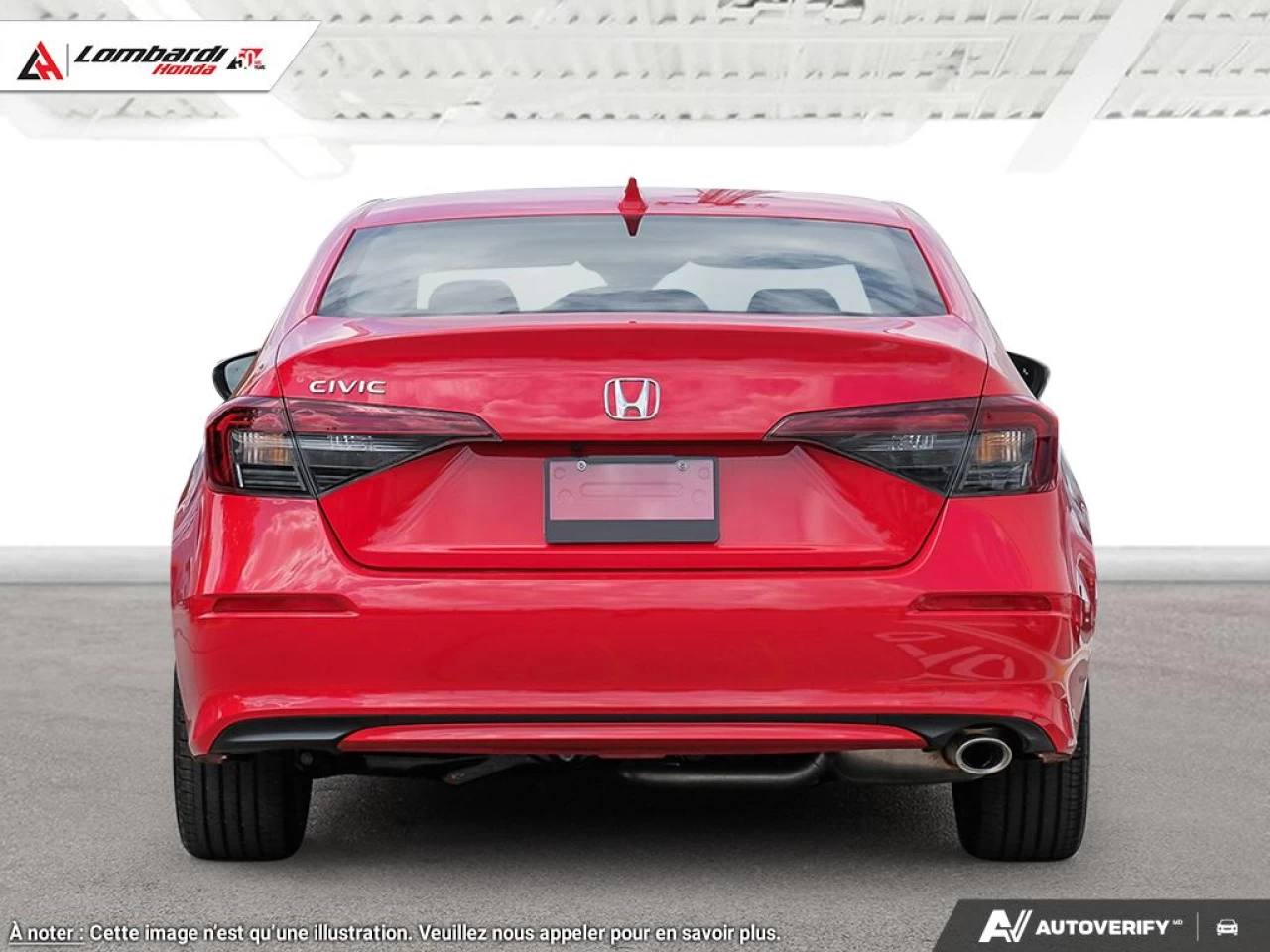 2026 HONDA CIVIC SDN LX Image principale