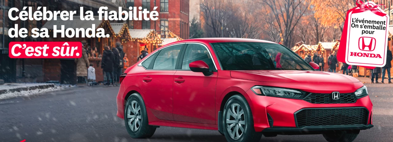 2026 Honda Civic BERLINE LX *Neuve Image principale