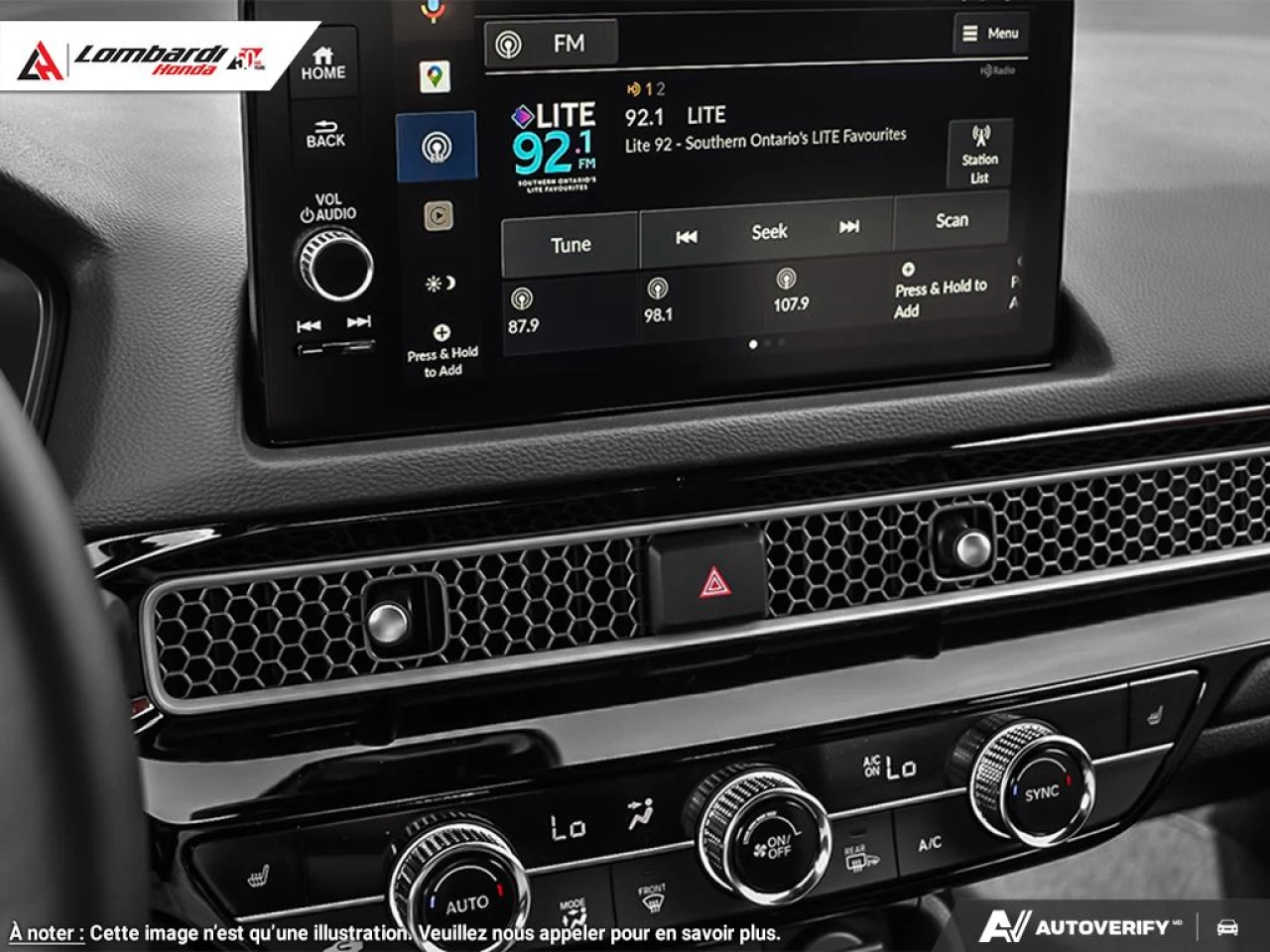 2026 HONDA CIVIC SDN TOURING HYBRID Image principale