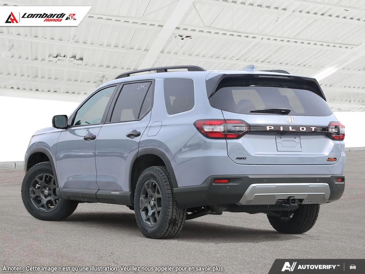 2026 HONDA PILOT TRAILSPORT Image principale