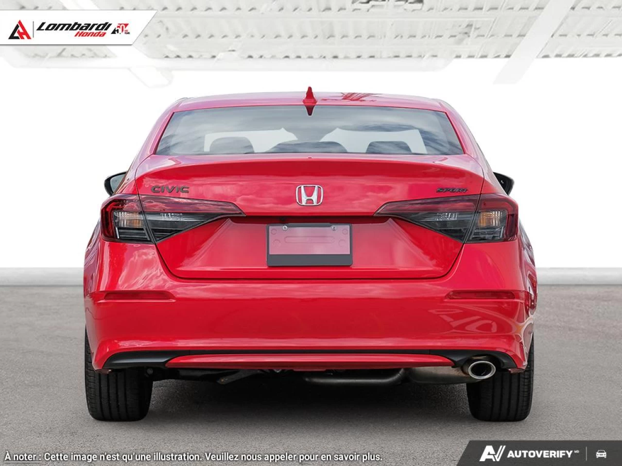 2026 HONDA CIVIC SDN SPORT Main Image