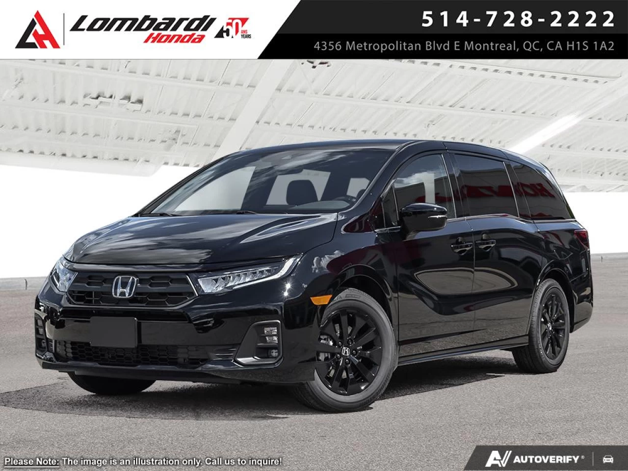 2026 HONDA ODYSSEY SPORT-L Image principale