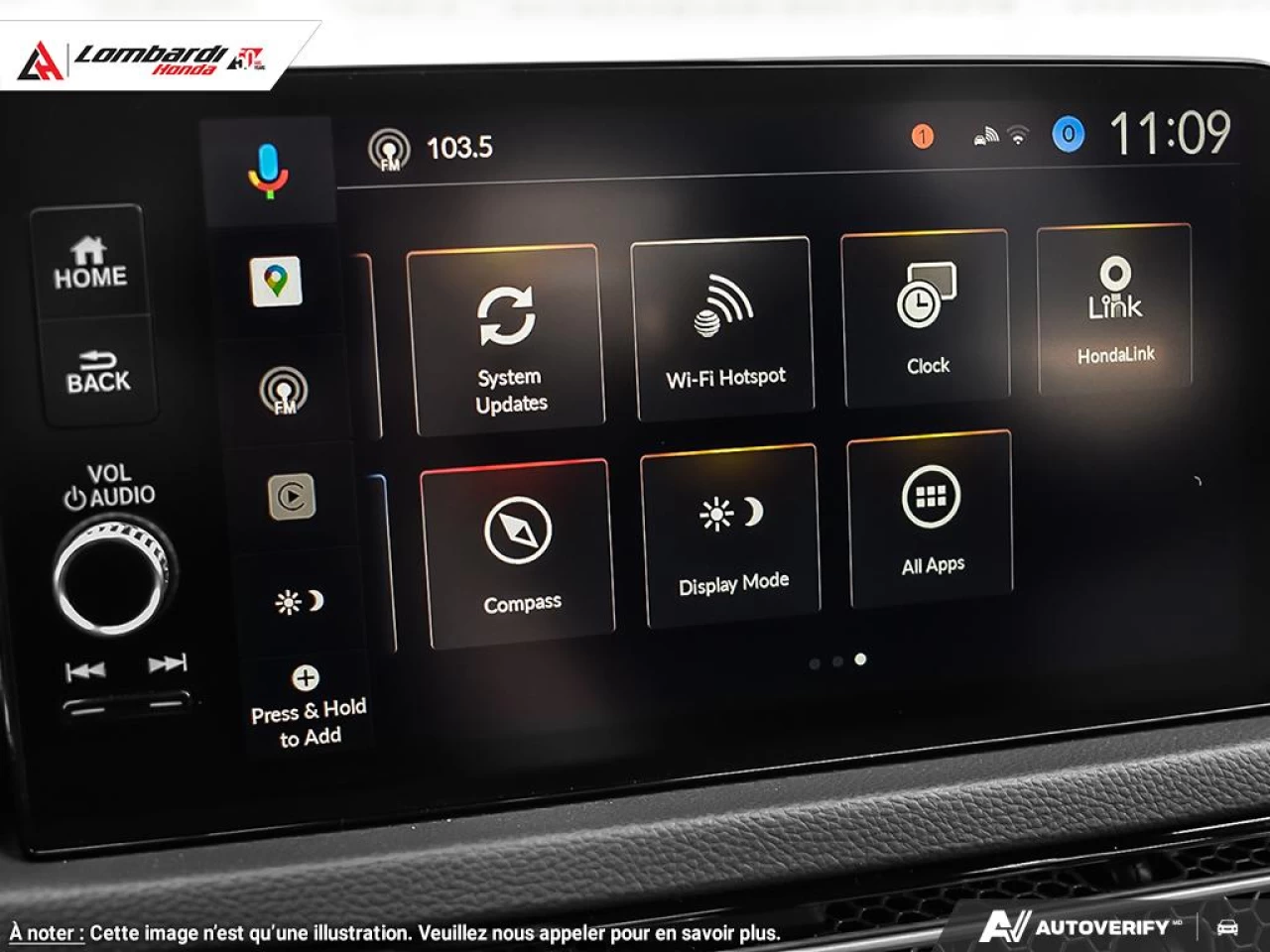 2026 HONDA CIVIC SDN TOURING HYBRID Image principale