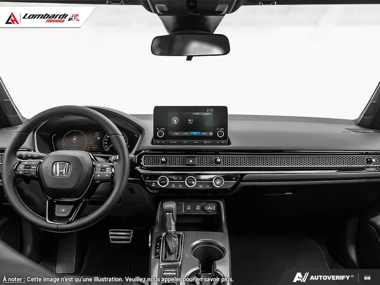 2026 HONDA CIVIC SDN SPORT Image principale